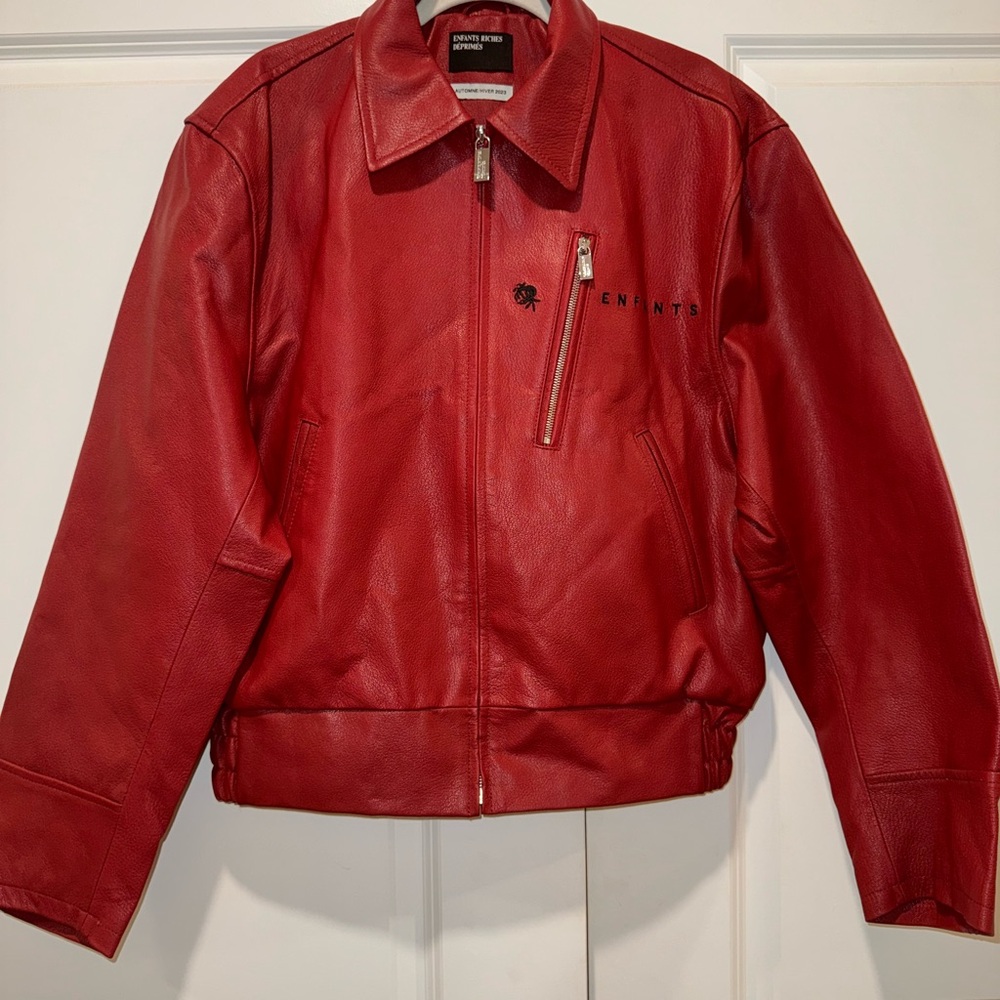 Enfants Riches Deprimes Opium Den Frank Red Jacket